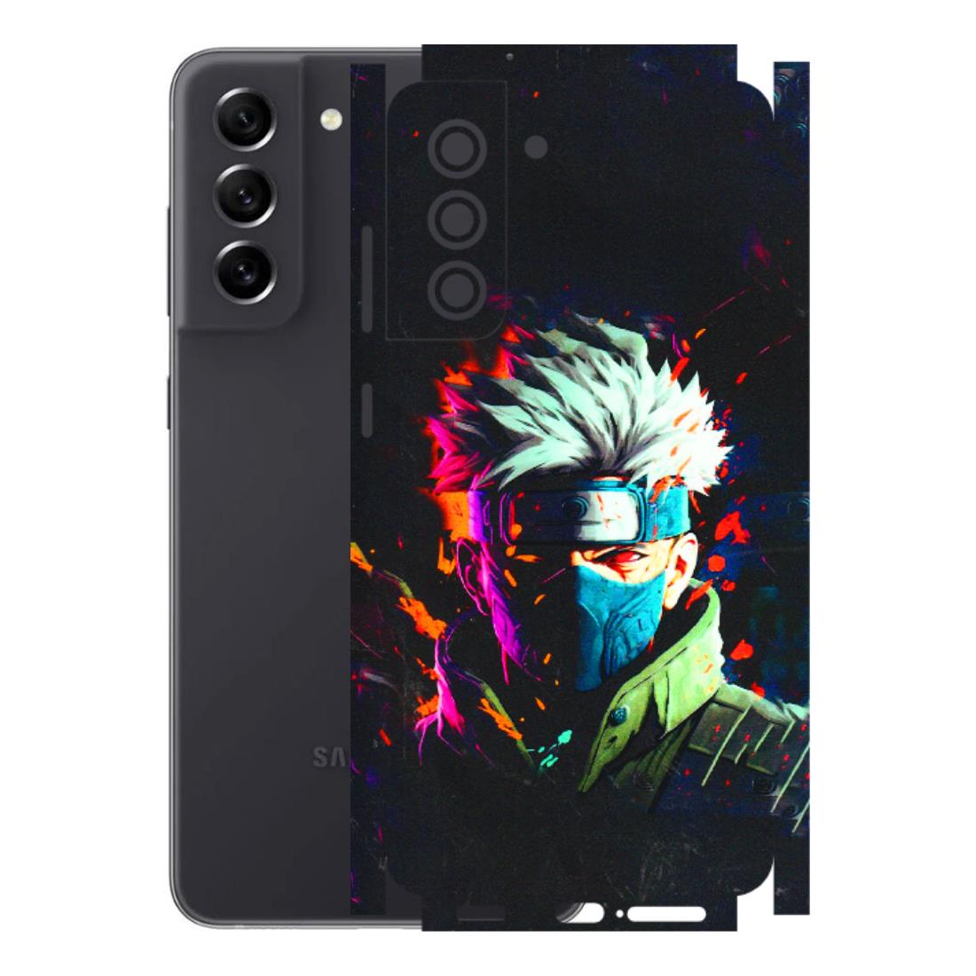 Samsung A/S Series Phone Skins (All Models) - Anime Cool Character - 3D Embossed Finish (L-59) Samsung Galaxy S21 FE 5G