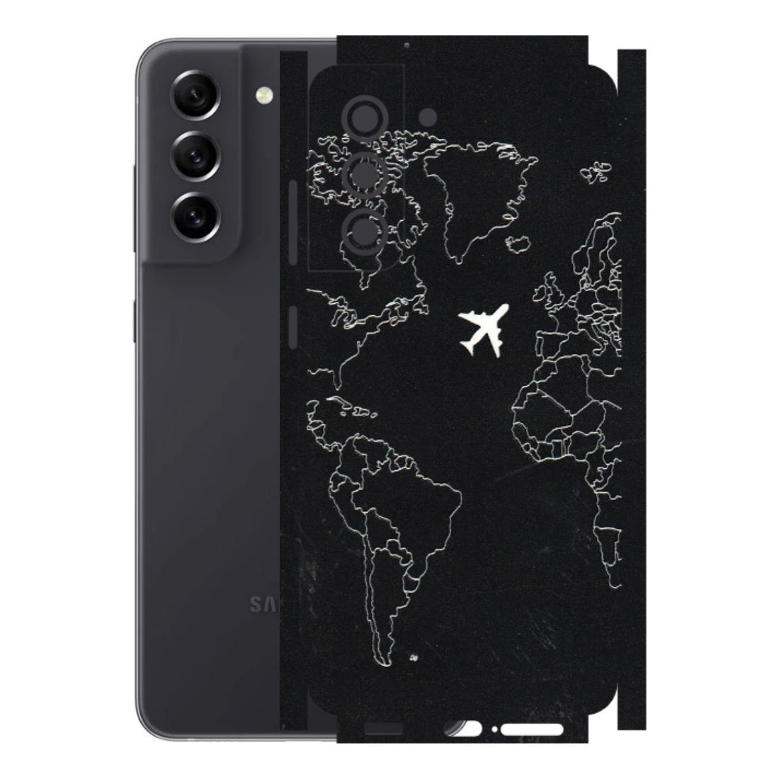 Samsung A/S Series Phone Skins (All Models) - Never Ending Travel - 3D Embossed Finish (L-79) Samsung Galaxy S21 FE 5G