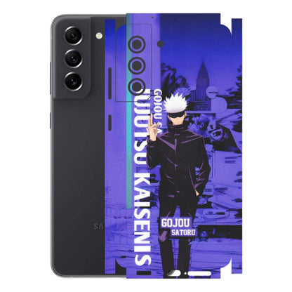Samsung A/S Series Phone Skins (All Models) - Jujutsu Kaisen Gojo - Matte Finish (M-05) Samsung Galaxy S21 FE 5G