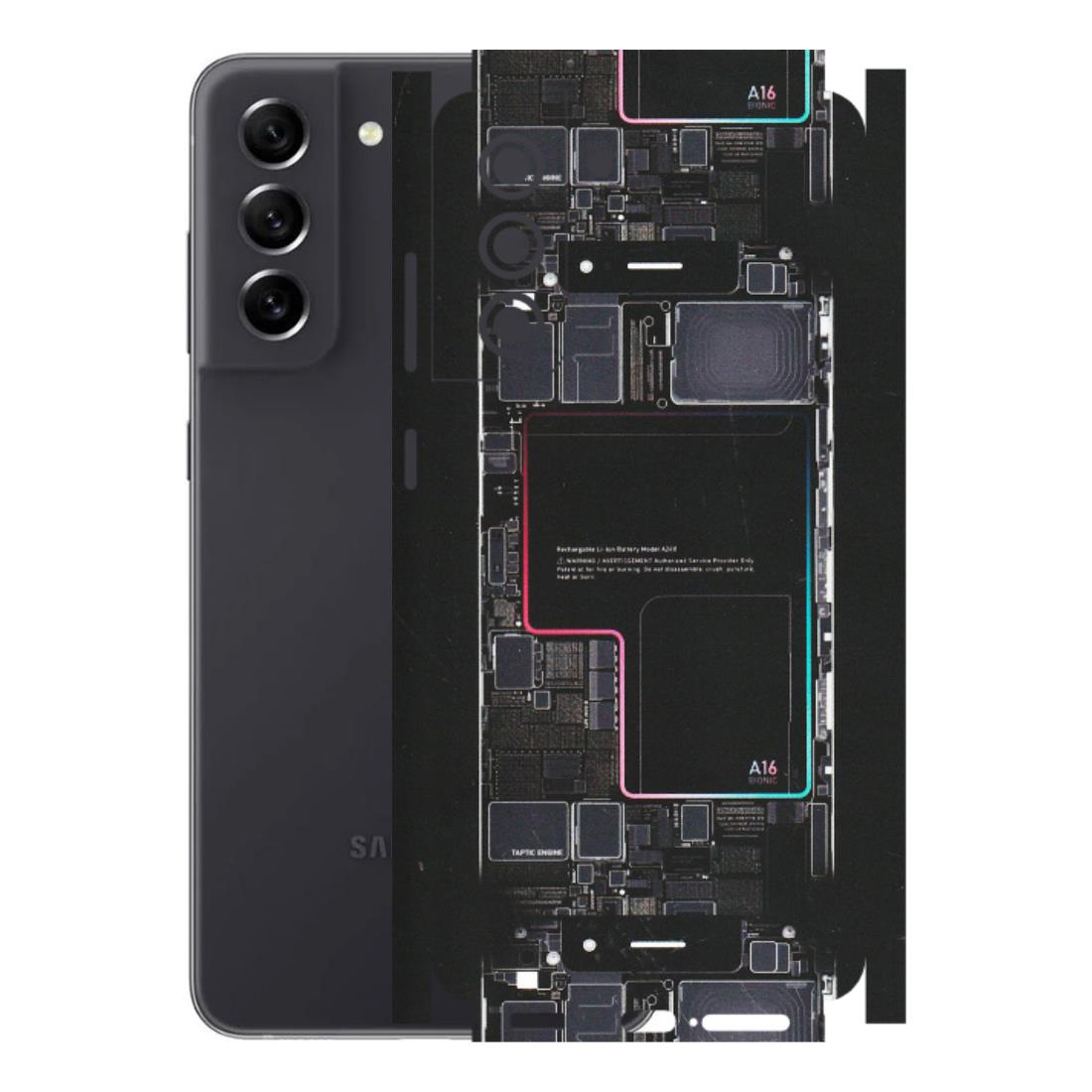 Samsung A/S Series Phone Skins (All Models) - Motherboard Circuit Layout - Matte Finish (M-117) Samsung Galaxy S21 FE 5G