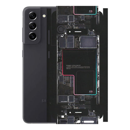 Samsung A/S Series Phone Skins (All Models) - Motherboard Circuit Layout - Matte Finish (M-117) Samsung Galaxy S21 FE 5G