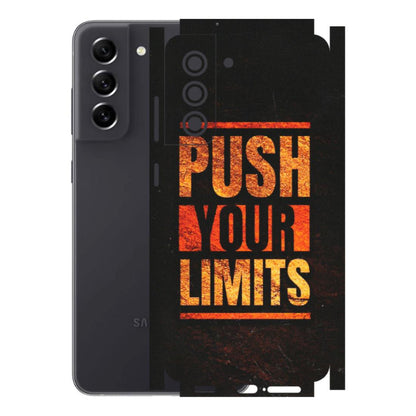 Samsung A/S Series Phone Skins (All Models) - Push Your Limits - Matte Finish (M-118) Samsung Galaxy S21 FE 5G