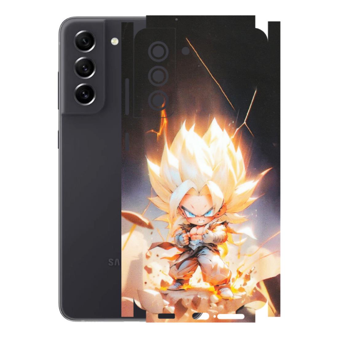 Samsung A/S Series Phone Skins (All Models) - Goku Dragon Cute Anime - Matte Finish (M-131) Samsung Galaxy S21 FE 5G