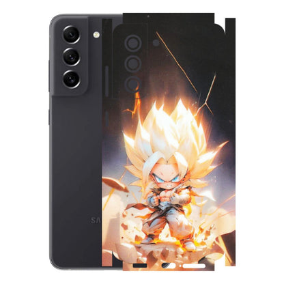 Samsung A/S Series Phone Skins (All Models) - Goku Dragon Cute Anime - Matte Finish (M-131) Samsung Galaxy S21 FE 5G