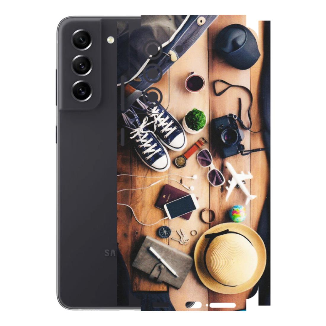 Samsung A/S Series Phone Skins (All Models) - Travel Wanderlust - Matte Finish (M-133) Samsung Galaxy S21 FE 5G