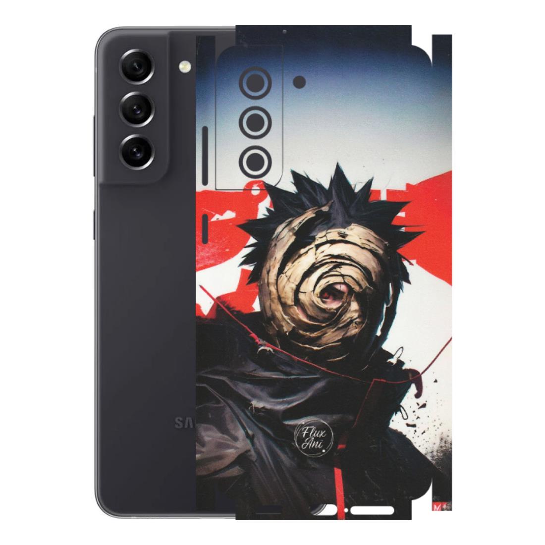 Samsung A/S Series Phone Skins (All Models) - Obito Uchiha Cool Anime - Matte Finish (M-134) Samsung Galaxy S21 FE 5G