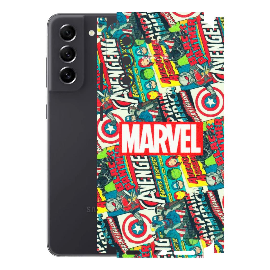 Samsung A/S Series Phone Skins (All Models) - Marvel Comic Lover - Matte Finish (M-30) Samsung Galaxy S21 FE 5G