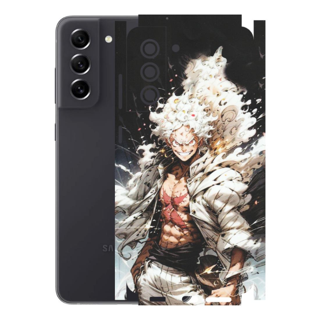 Samsung A/S Series Phone Skins (All Models) - Anime Angry Classy Character - Matte Finish (M-34) Samsung Galaxy S21 FE 5G
