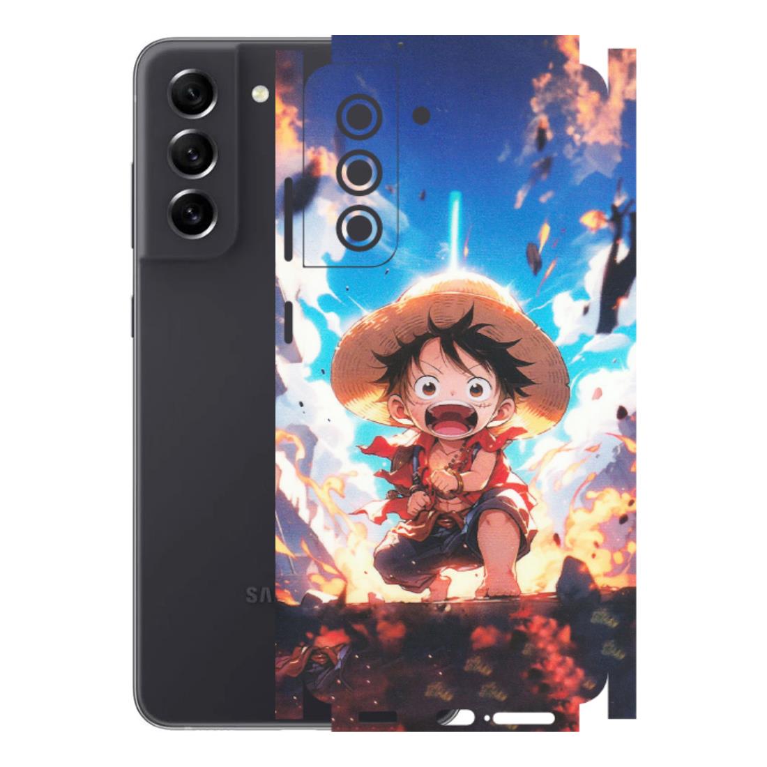Samsung A/S Series Phone Skins (All Models) - Toon One Piece Cute Character - Matte Finish (M-35) Samsung Galaxy S21 FE 5G