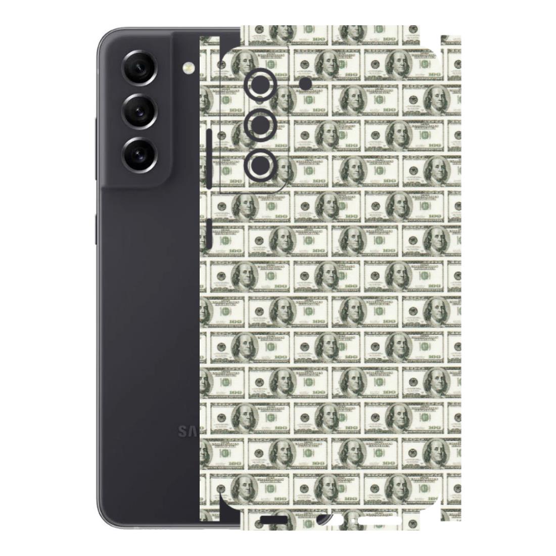 Samsung A/S Series Phone Skins (All Models) - I Love Dollars - Matte Finish (M-40) Samsung Galaxy S21 FE 5G