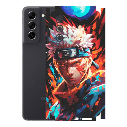 Samsung A/S Series Phone Skins (All Models) - Anime Ferocious Character - Matte Finish (M-44) Samsung Galaxy S21 FE 5G