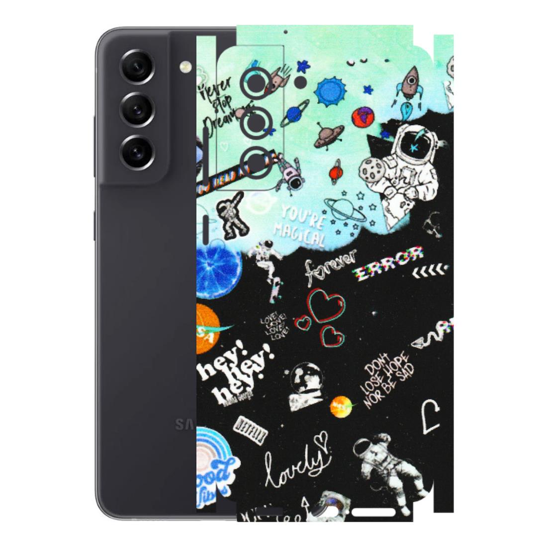 Samsung A/S Series Phone Skins (All Models) - Living In A Space Dream - Matte Finish (M-46) Samsung Galaxy S21 FE 5G