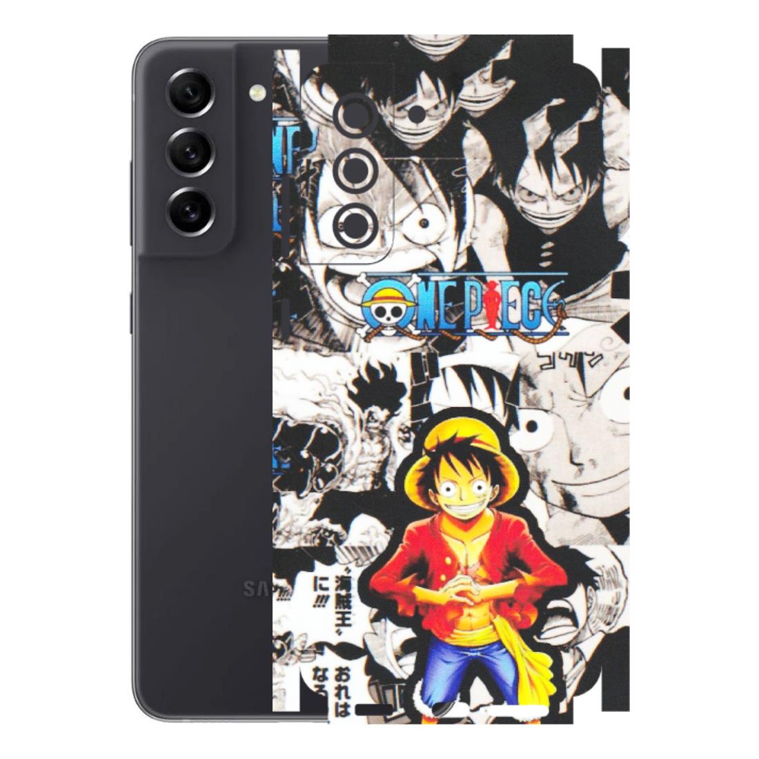 Samsung A/S Series Phone Skins (All Models) - One Piece B&W - Matte Finish (M-63) Samsung Galaxy S21 FE 5G