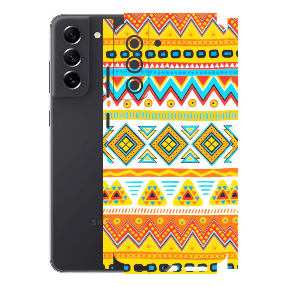 Samsung A/S Series Phone Skins (All Models) - Mexican Abstract - Matte Finish (M-71) Samsung Galaxy S21 FE 5G