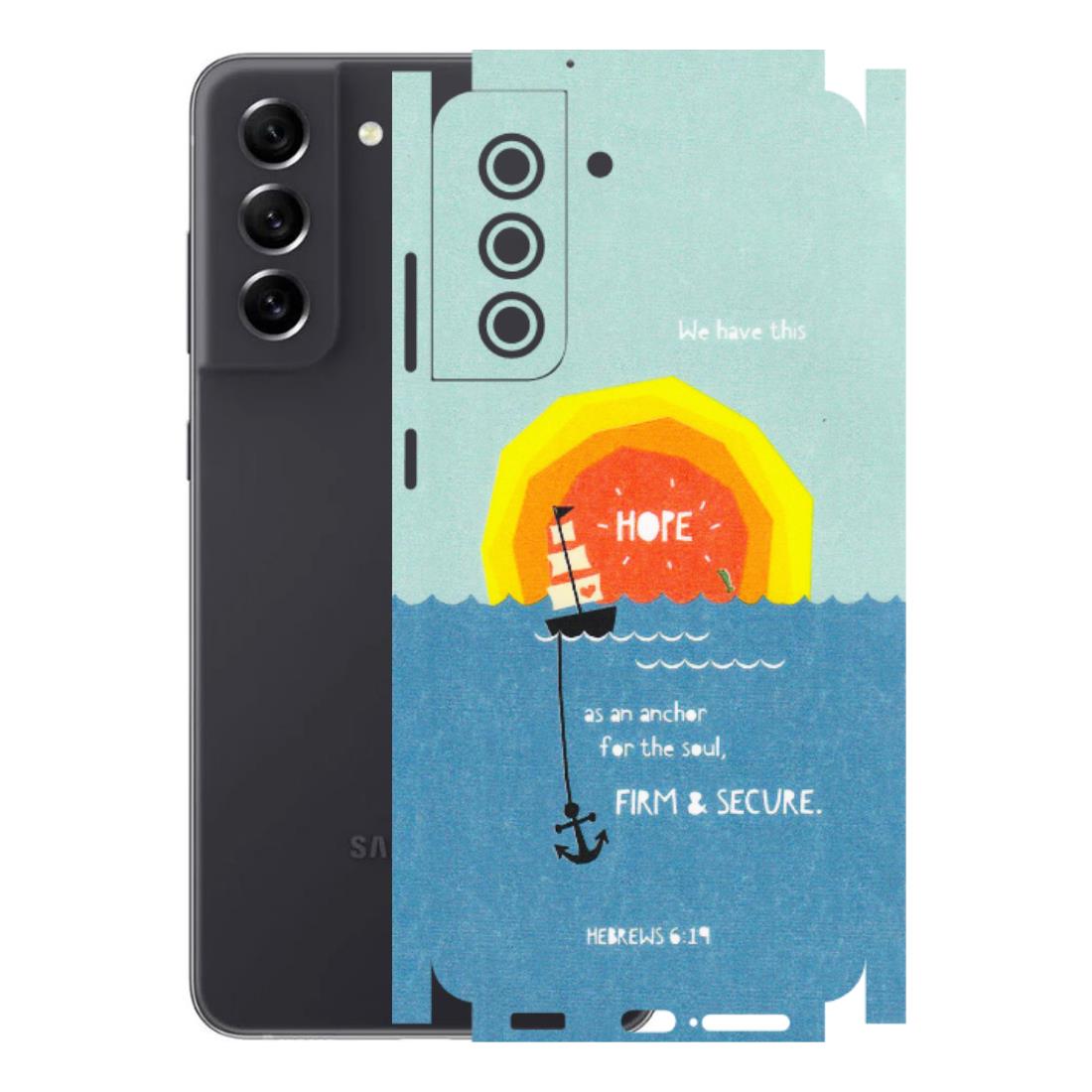 Samsung A/S Series Phone Skins (All Models) - A Beautiful Sunset of Hope - Matte Finish (M-75) Samsung Galaxy S21 FE 5G