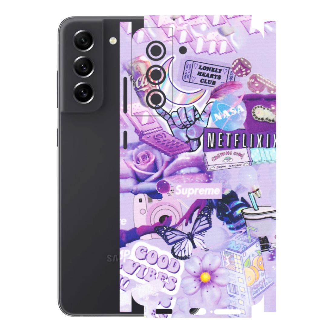 Samsung A/S Series Phone Skins (All Models) - Supreme Purple Magic - Matte Finish (M-88) Samsung Galaxy S21 FE 5G