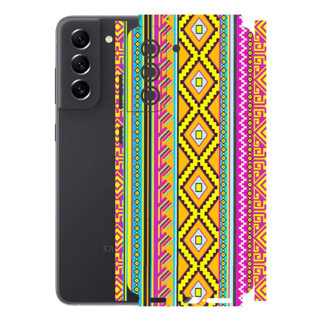Samsung A/S Series Phone Skins (All Models) - Thai illustration - Matte Finish (M-89) Samsung Galaxy S21 FE 5G