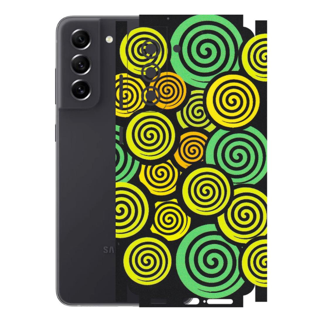 Samsung A/S Series Phone Skins (All Models) - Crazy Spiral - Matte Finish (M-91) Samsung Galaxy S21 FE 5G