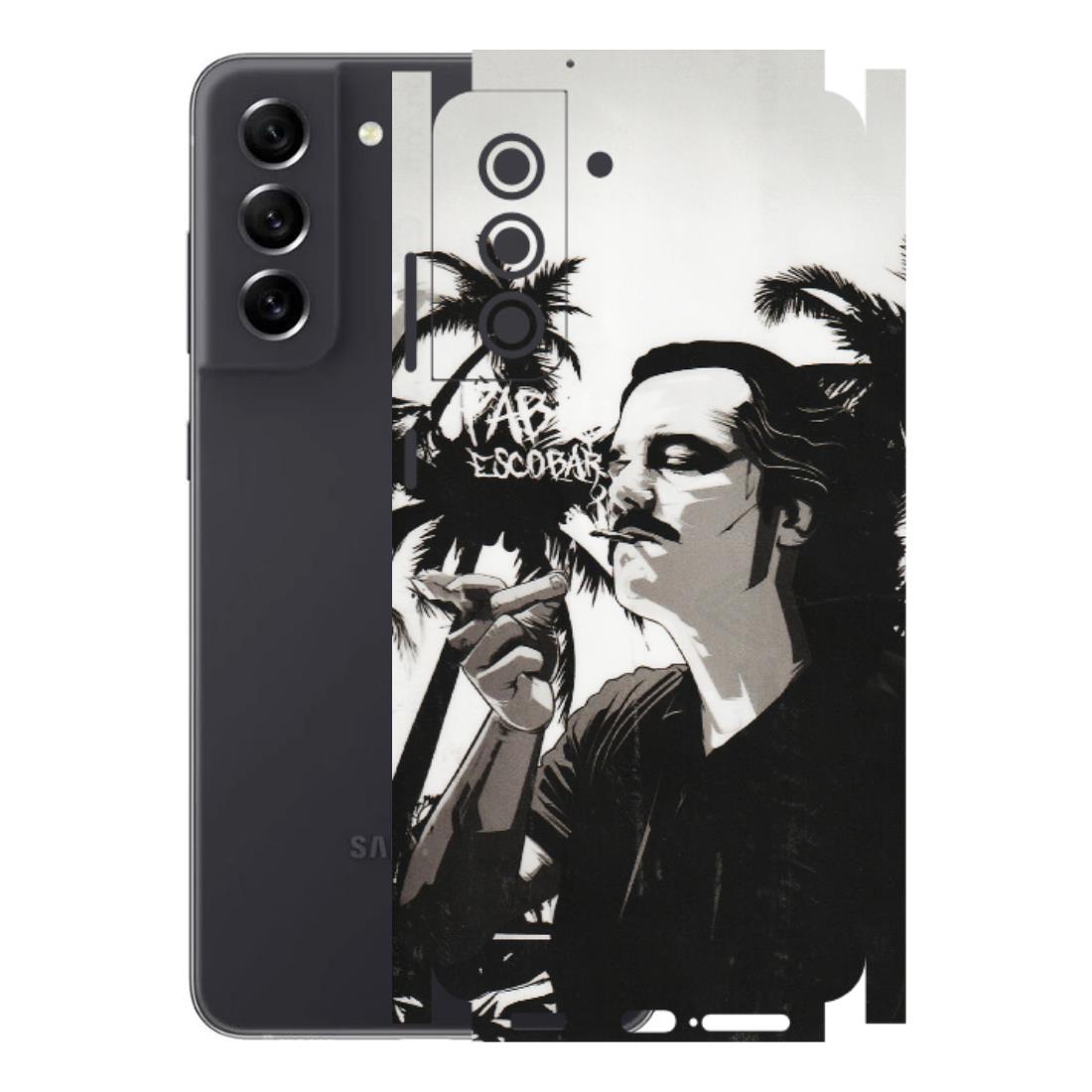 Samsung A/S Series Phone Skins (All Models) - Pab Escobar - Transparent Finish (T-05) Samsung Galaxy S21 FE 5G