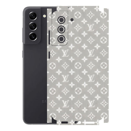 Samsung A/S Series Phone Skins (All Models) - Luxury Brands Logo - Transparent Finish (T-07) Samsung Galaxy S21 FE 5G