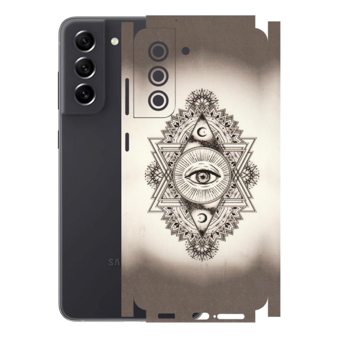 Samsung A/S Series Phone Skins (All Models) - Illuminati Great Eye - Transparent Finish (T-14) Samsung Galaxy S21 FE 5G