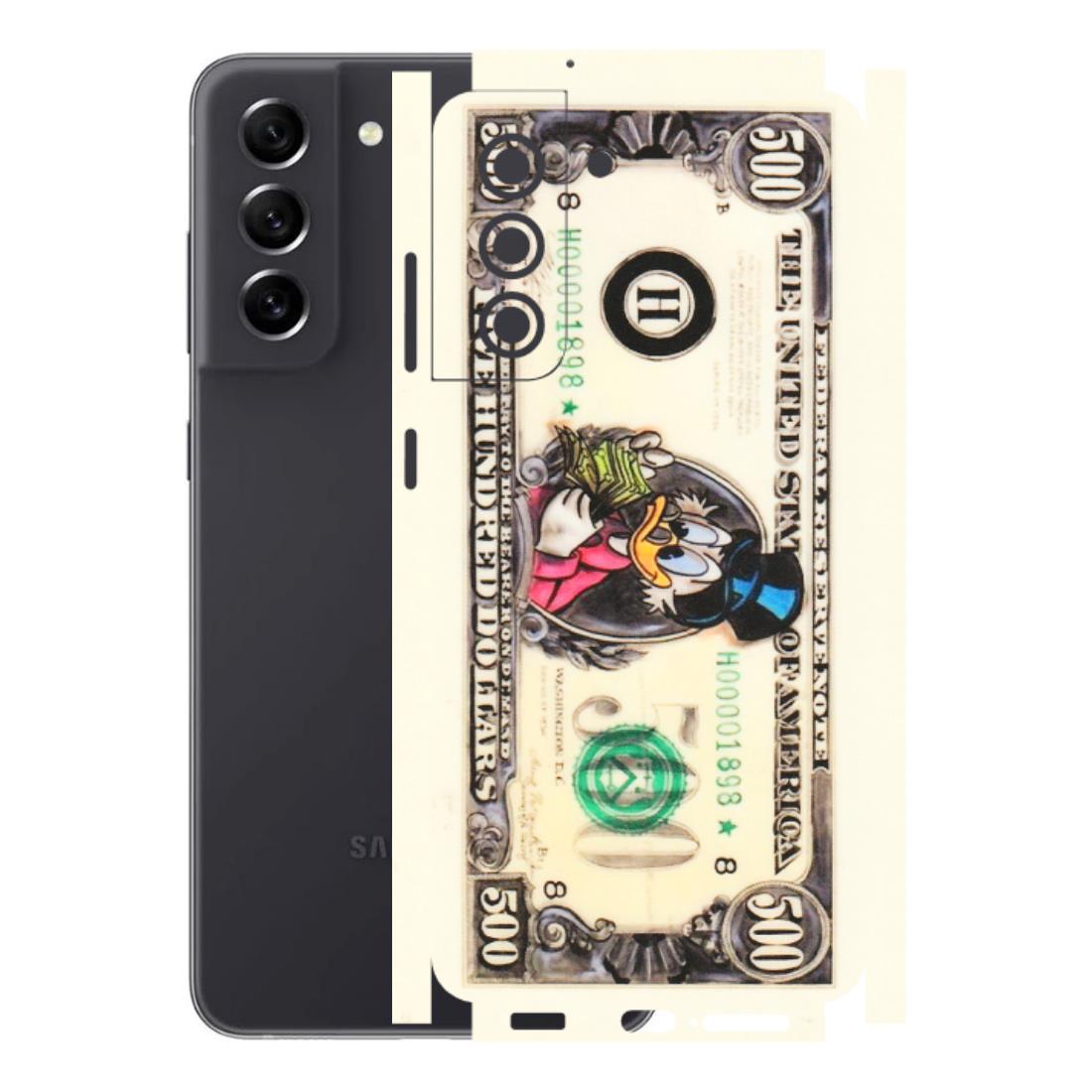 Samsung A/S Series Phone Skins (All Models) - Five Hundred Dollar Duck - Transparent Finish (T-15) Samsung Galaxy S21 FE 5G