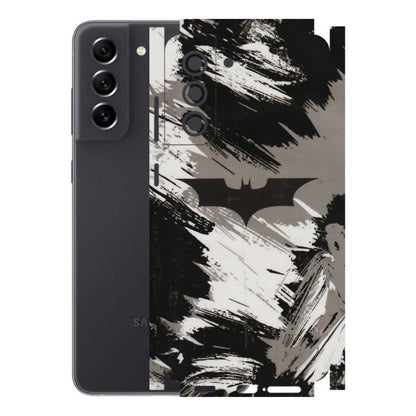 Samsung A/S Series Phone Skins (All Models) - Batman Fleece DC - Transparent Finish (T-19) Samsung Galaxy S21 FE 5G
