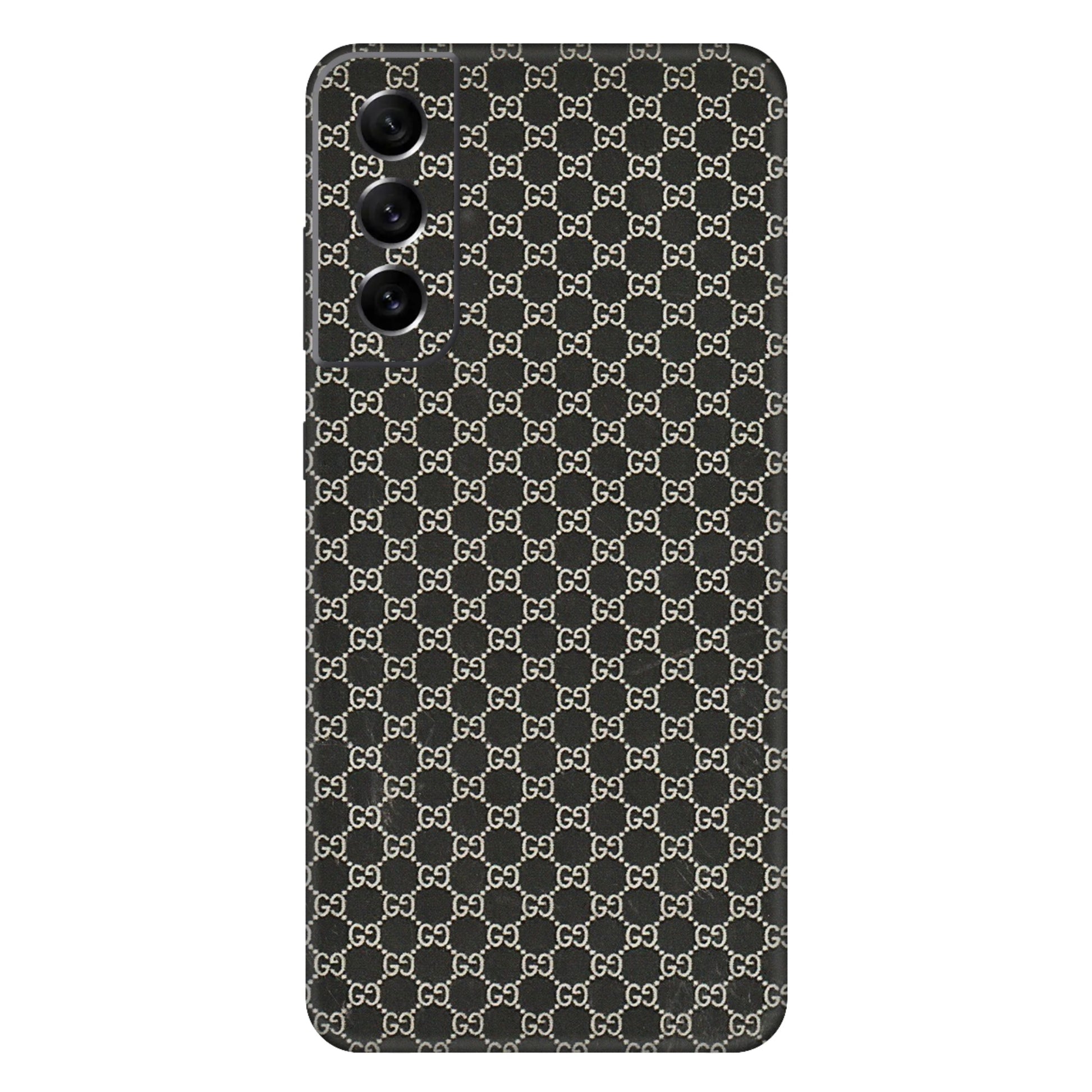 Samsung A/S Series Phone Skins (All Models) - Black G Print - 3D Embossed Finish (L-109) Samsung Galaxy S21 FE 5G