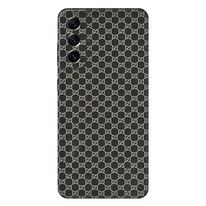 Samsung A/S Series Phone Skins (All Models) - Black G Print - 3D Embossed Finish (L-109) Samsung Galaxy S21 FE 5G