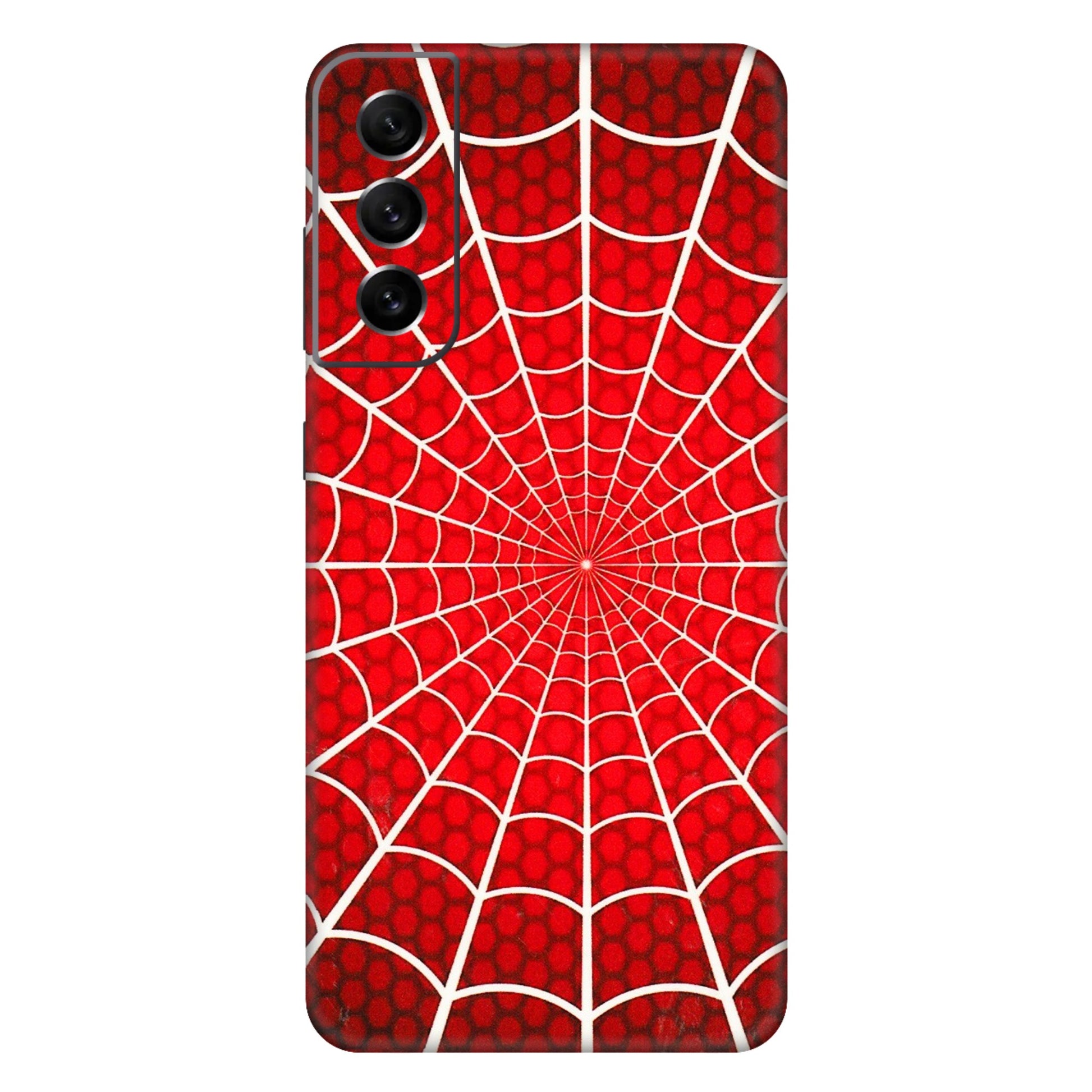 Samsung A/S Series Phone Skins (All Models) - Classic Spidey Web - 3D Embossed Finish (L-115) Samsung Galaxy S21 FE 5G