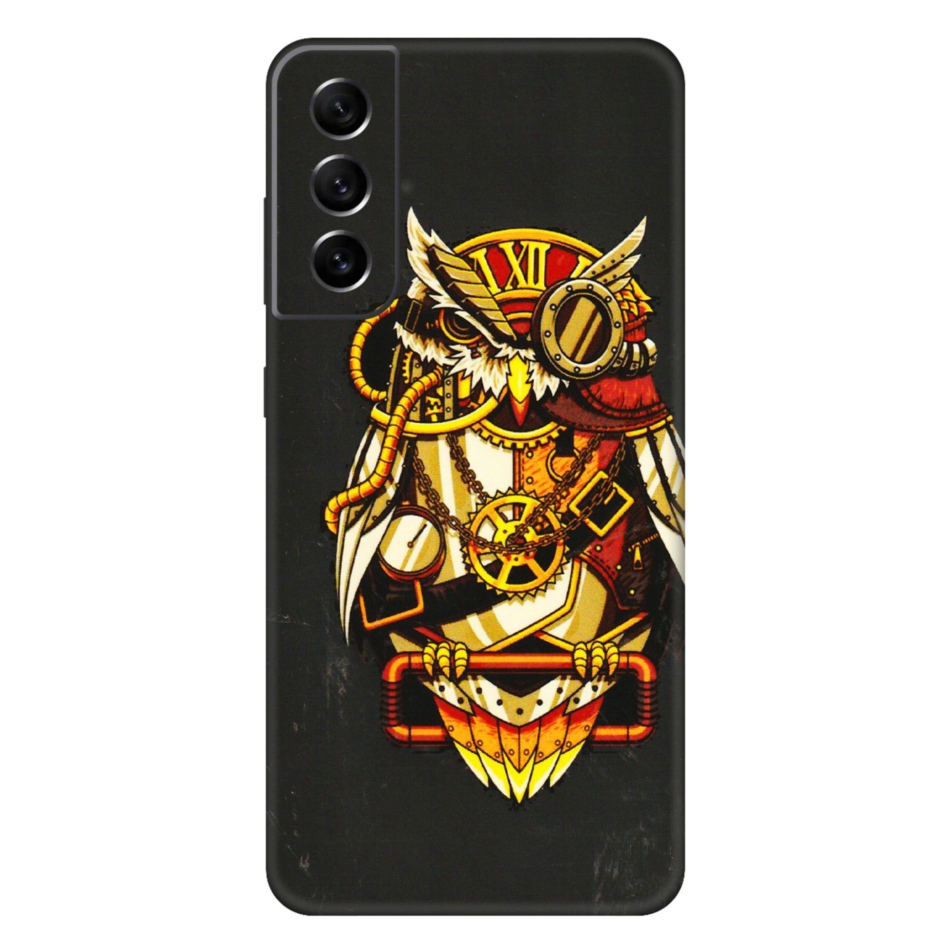 Samsung A/S Series Phone Skins (All Models) - Classy Smart Owl - 3D Embossed Finish (L-144) Samsung Galaxy S21 FE 5G