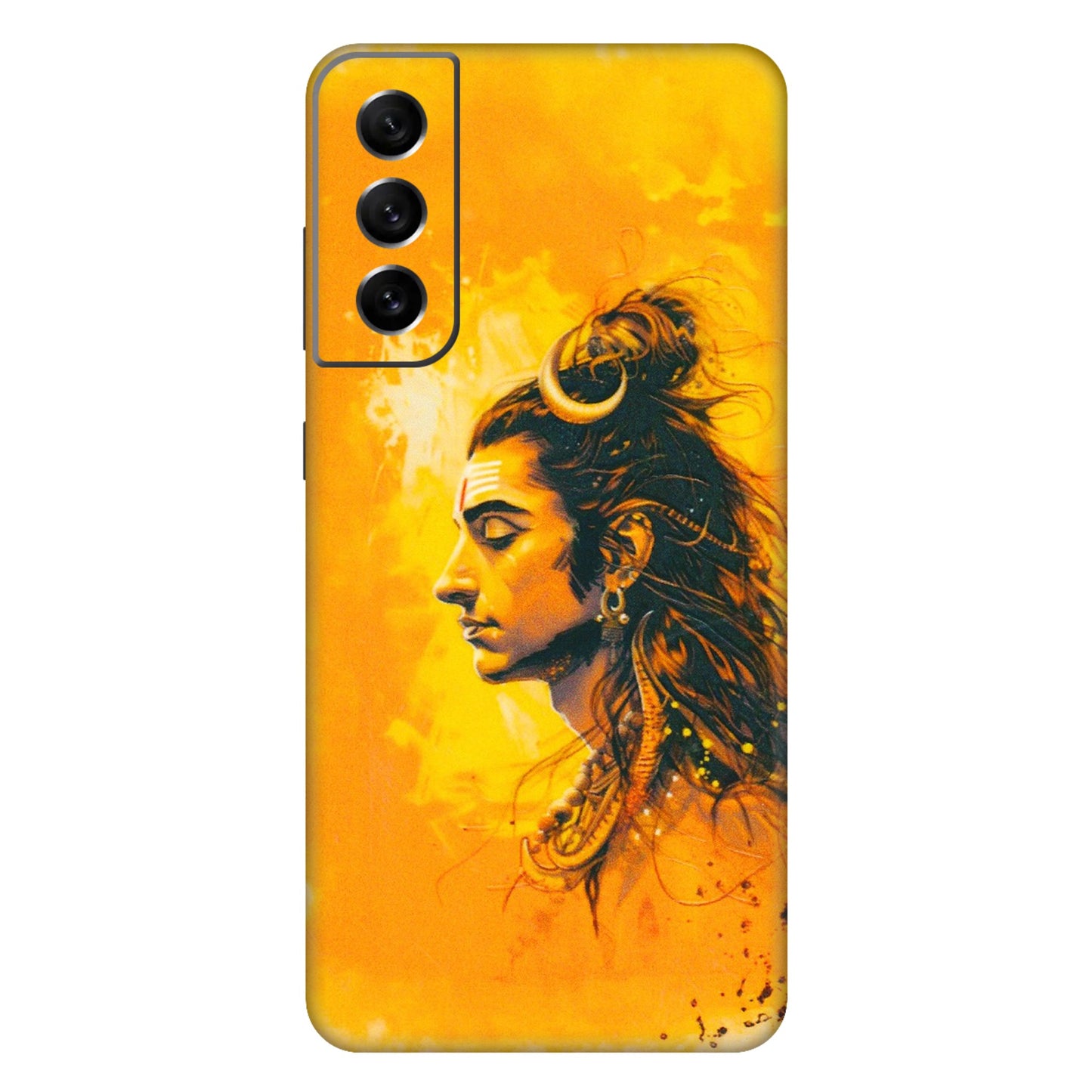 Samsung A/S Series Phone Skins (All Models) - Shiv Shakti - 3D Embossed Finish (L-14) Samsung Galaxy S21 FE 5G