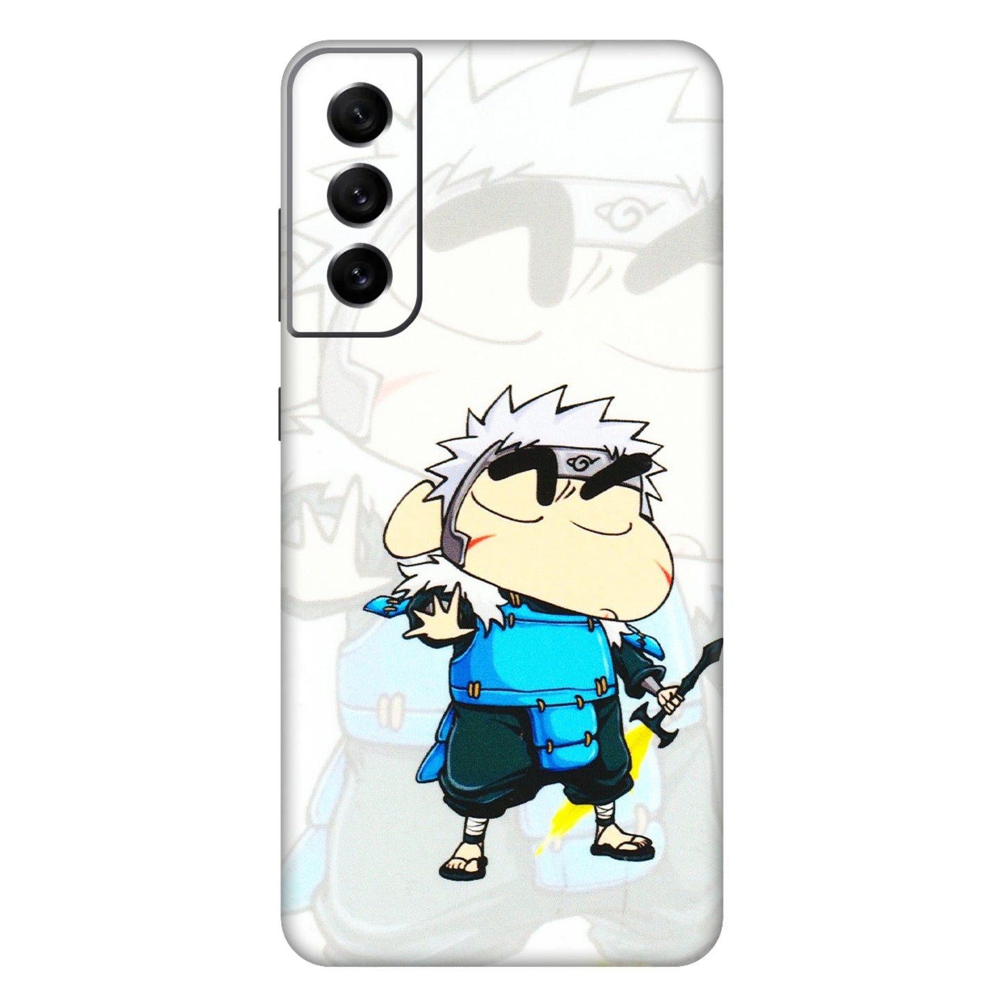 Samsung A/S Series Phone Skins (All Models) - Angry Young Shinchan - 3D Embossed Finish (L-226) Samsung Galaxy S21 FE 5G