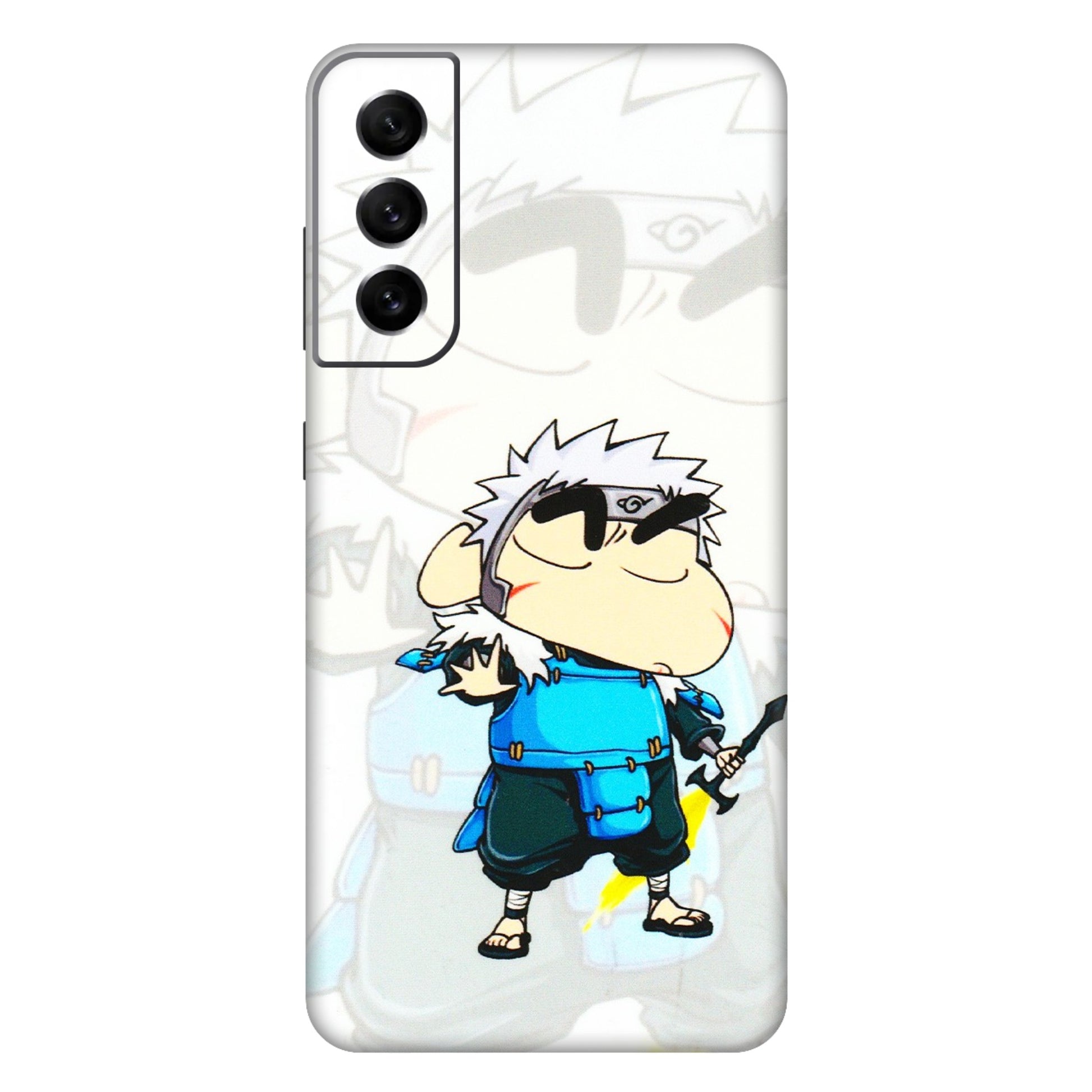 Samsung A/S Series Phone Skins (All Models) - Angry Young Shinchan - 3D Embossed Finish (L-226) Samsung Galaxy S21 FE 5G