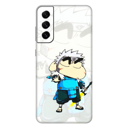 Samsung A/S Series Phone Skins (All Models) - Angry Young Shinchan - 3D Embossed Finish (L-226) Samsung Galaxy S21 FE 5G