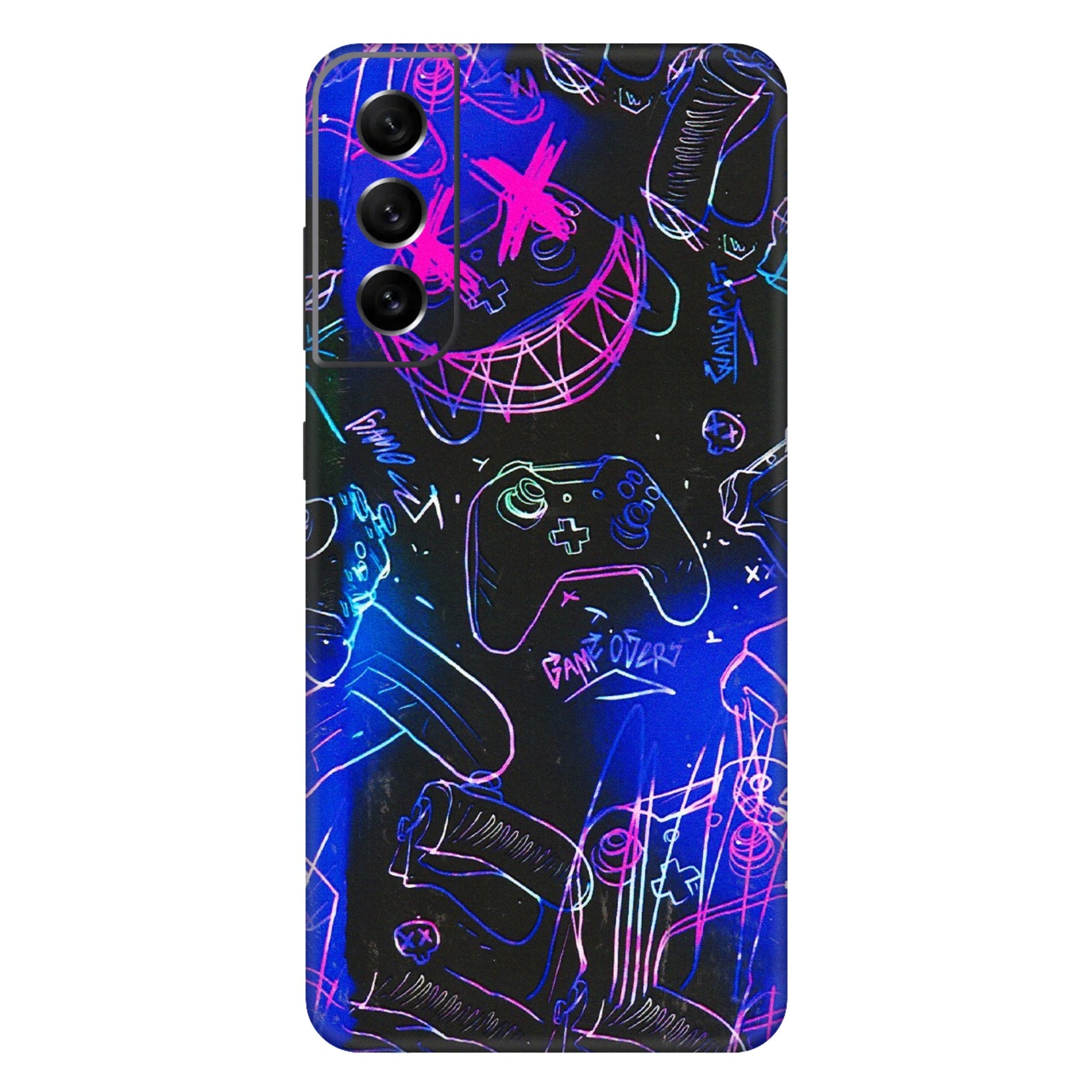 Samsung A/S Series Phone Skins (All Models) - Gamers Paradise - 3D Embossed Finish (L-258) Samsung Galaxy S21 FE 5G