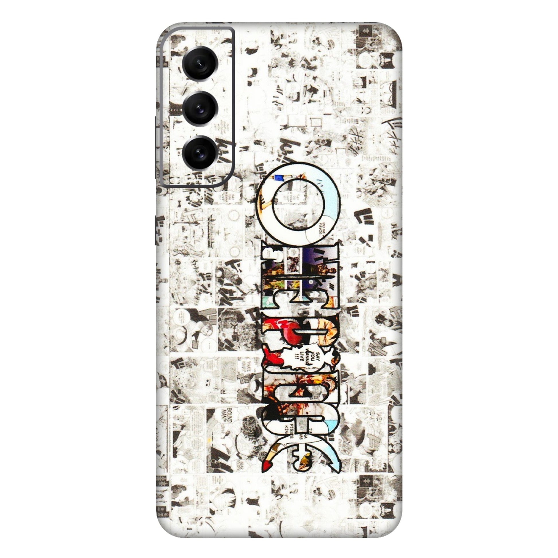 Samsung A/S Series Phone Skins (All Models) - One Piece Manga - 3D Embossed Finish (L-26) Samsung Galaxy S21 FE 5G