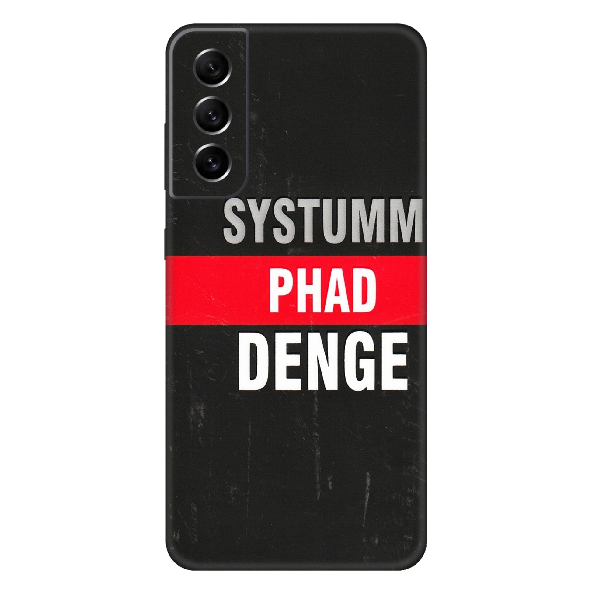 Samsung A/S Series Phone Skins (All Models) - Systumm Phad Denge - 3D Embossed Finish (L-278) Samsung Galaxy S21 FE 5G
