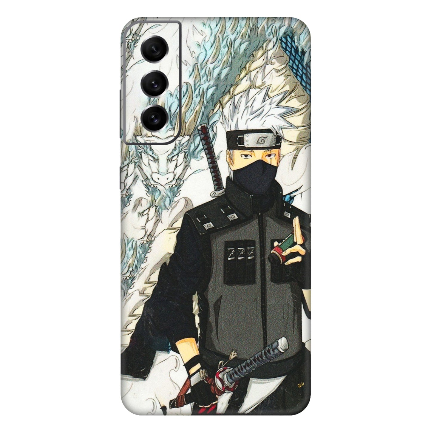 Samsung A/S Series Phone Skins (All Models) - Kakashi Hatake Naruto Anime - 3D Embossed Finish (L-46) Samsung Galaxy S21 FE 5G