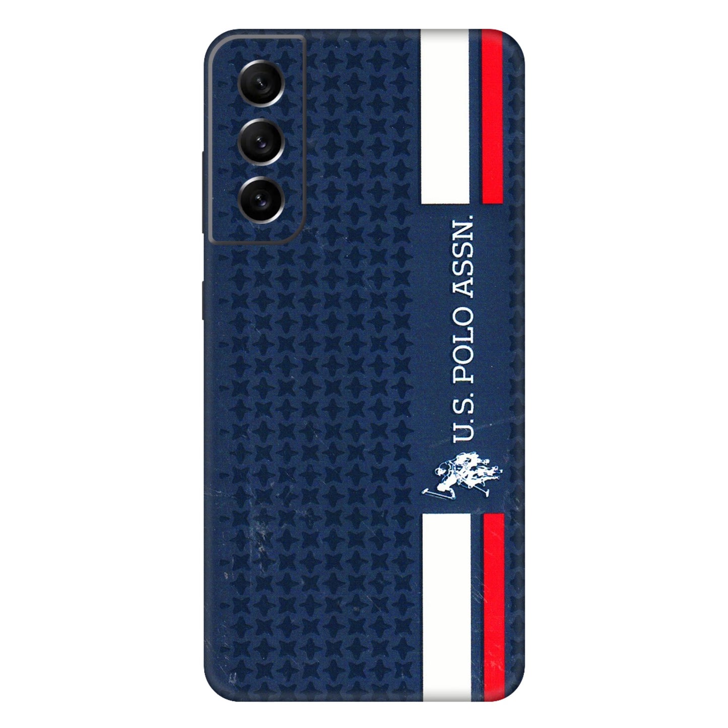 Samsung A/S Series Phone Skins (All Models) - US POLO Designer Brand - 3D Embossed Finish (L-65) Samsung Galaxy S21 FE 5G