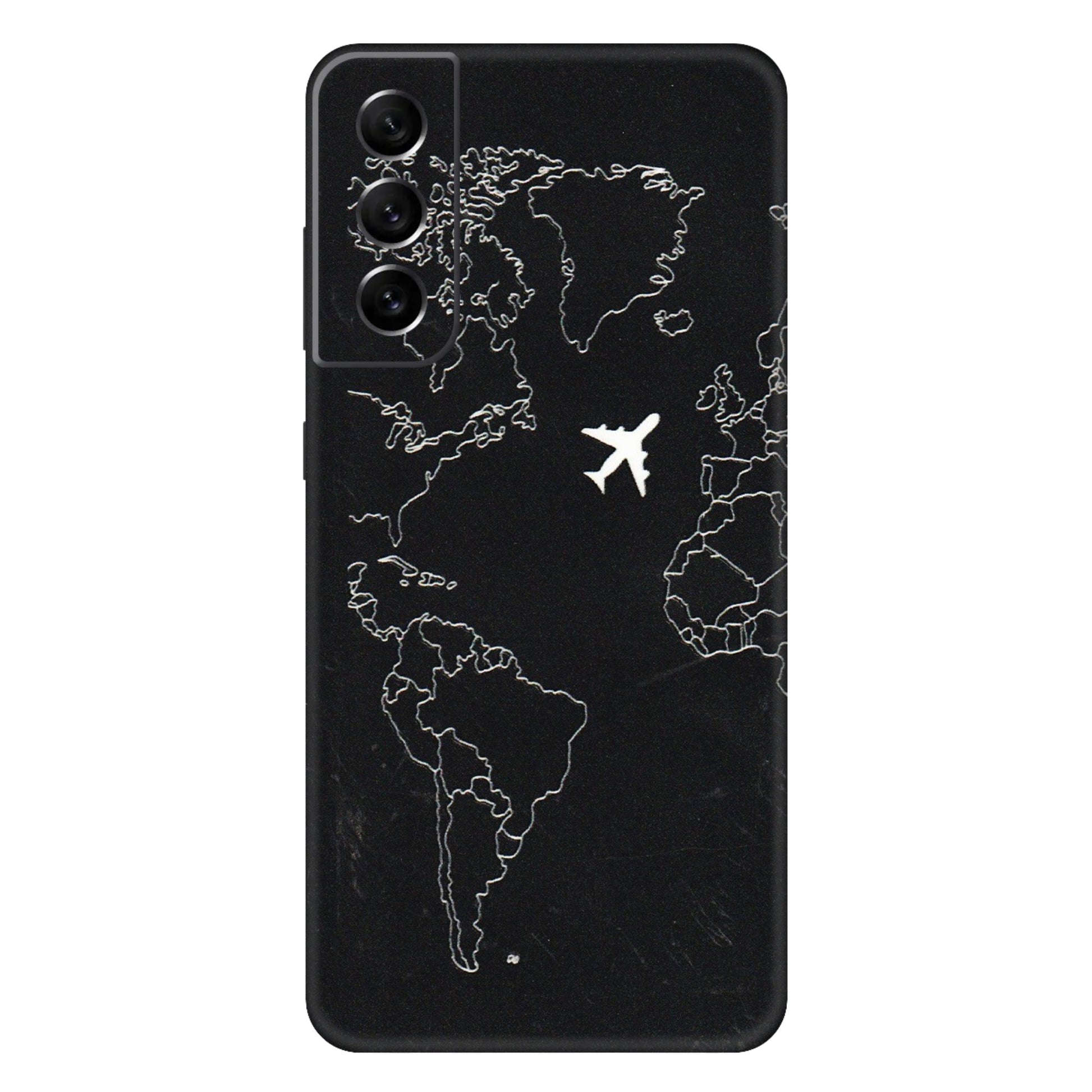 Samsung A/S Series Phone Skins (All Models) - Never Ending Travel - 3D Embossed Finish (L-79) Samsung Galaxy S21 FE 5G
