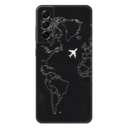 Samsung A/S Series Phone Skins (All Models) - Never Ending Travel - 3D Embossed Finish (L-79) Samsung Galaxy S21 FE 5G