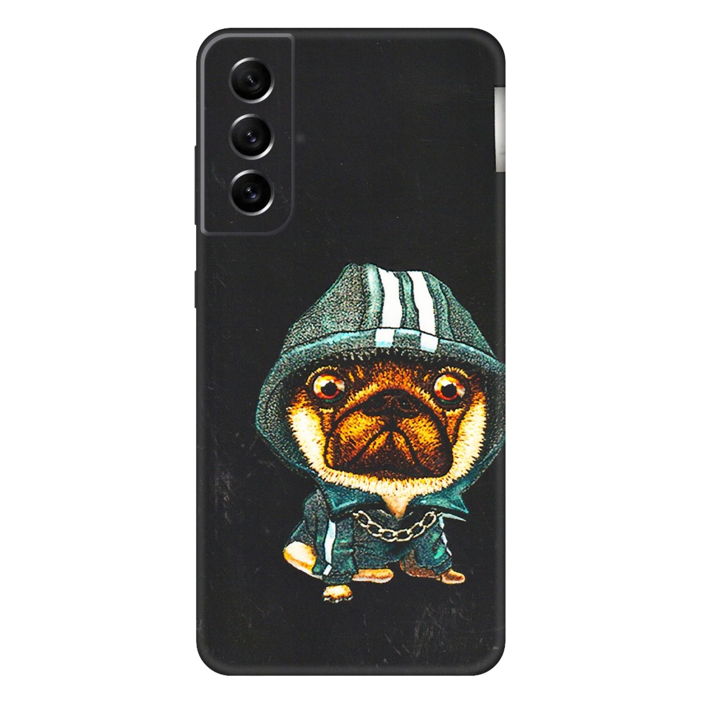 Samsung A/S Series Phone Skins (All Models) - Puppy N Hoodie - 3D Embossed Finish (L-90) Samsung Galaxy S21 FE 5G