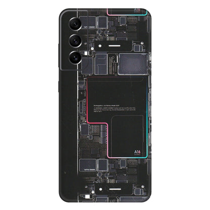 Samsung A/S Series Phone Skins (All Models) - Motherboard Circuit Layout - Matte Finish (M-117) Samsung Galaxy S21 FE 5G