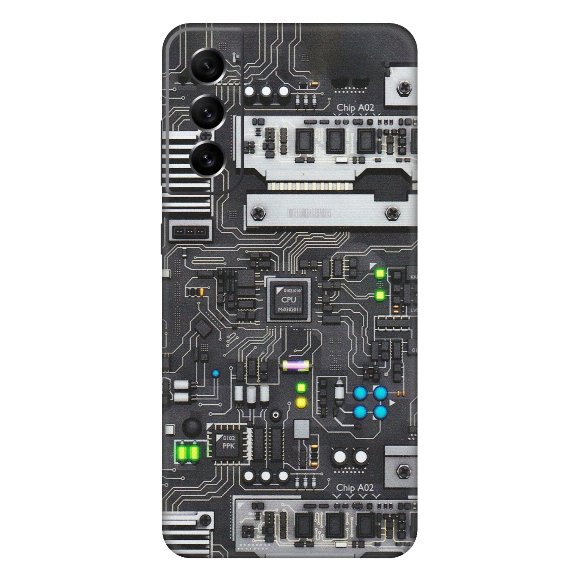 Samsung A/S Series Phone Skins (All Models) - Motherboard Internals - Matte Finish (M-135) Samsung Galaxy S21 FE 5G