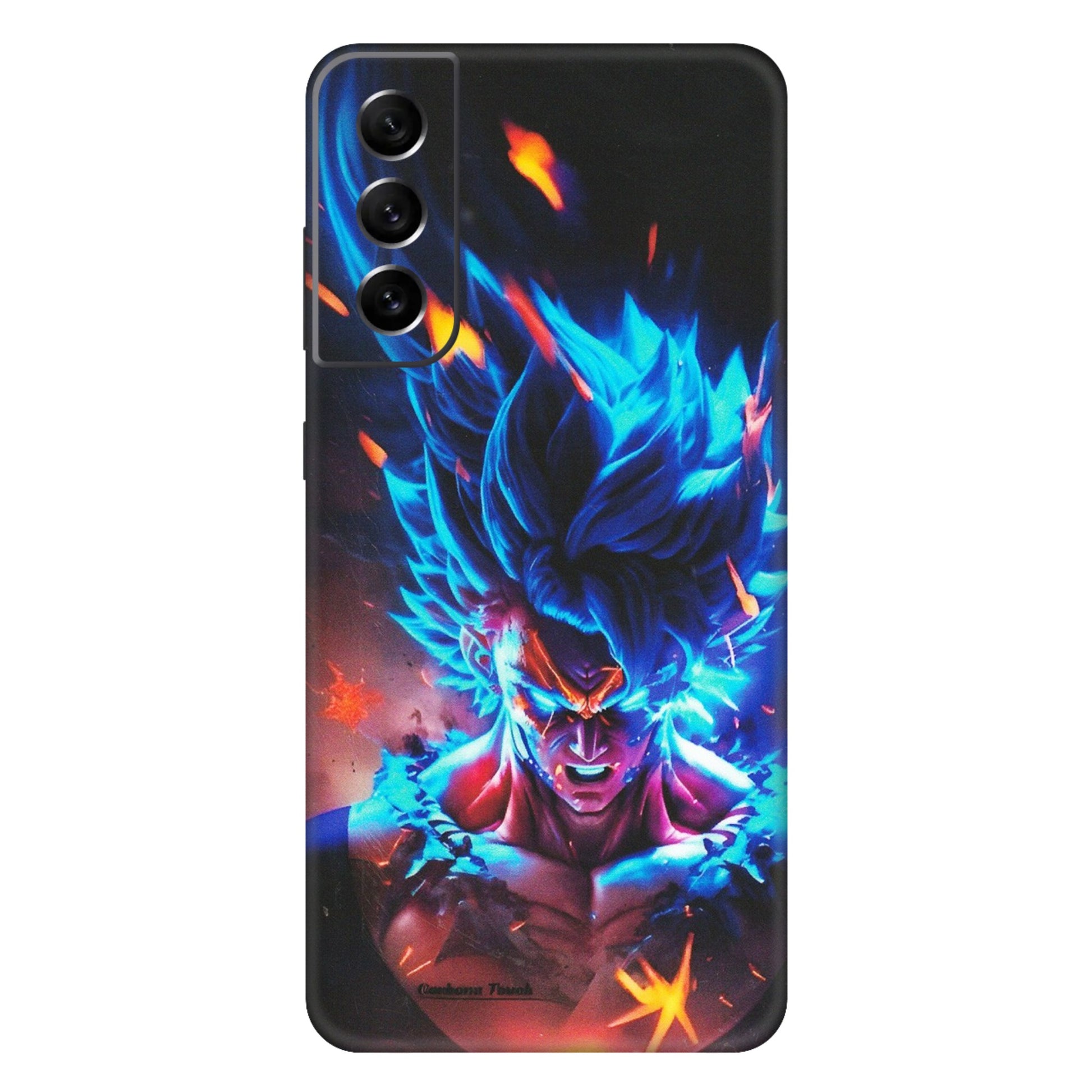 Samsung A/S Series Phone Skins (All Models) - Angry Goku Dragon Ball Anime - Matte Finish (M-150) Samsung Galaxy S21 FE 5G
