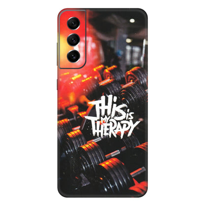 Samsung A/S Series Phone Skins (All Models) - GYM Lover Therapy - Matte Finish (M-160) Samsung Galaxy S21 FE 5G