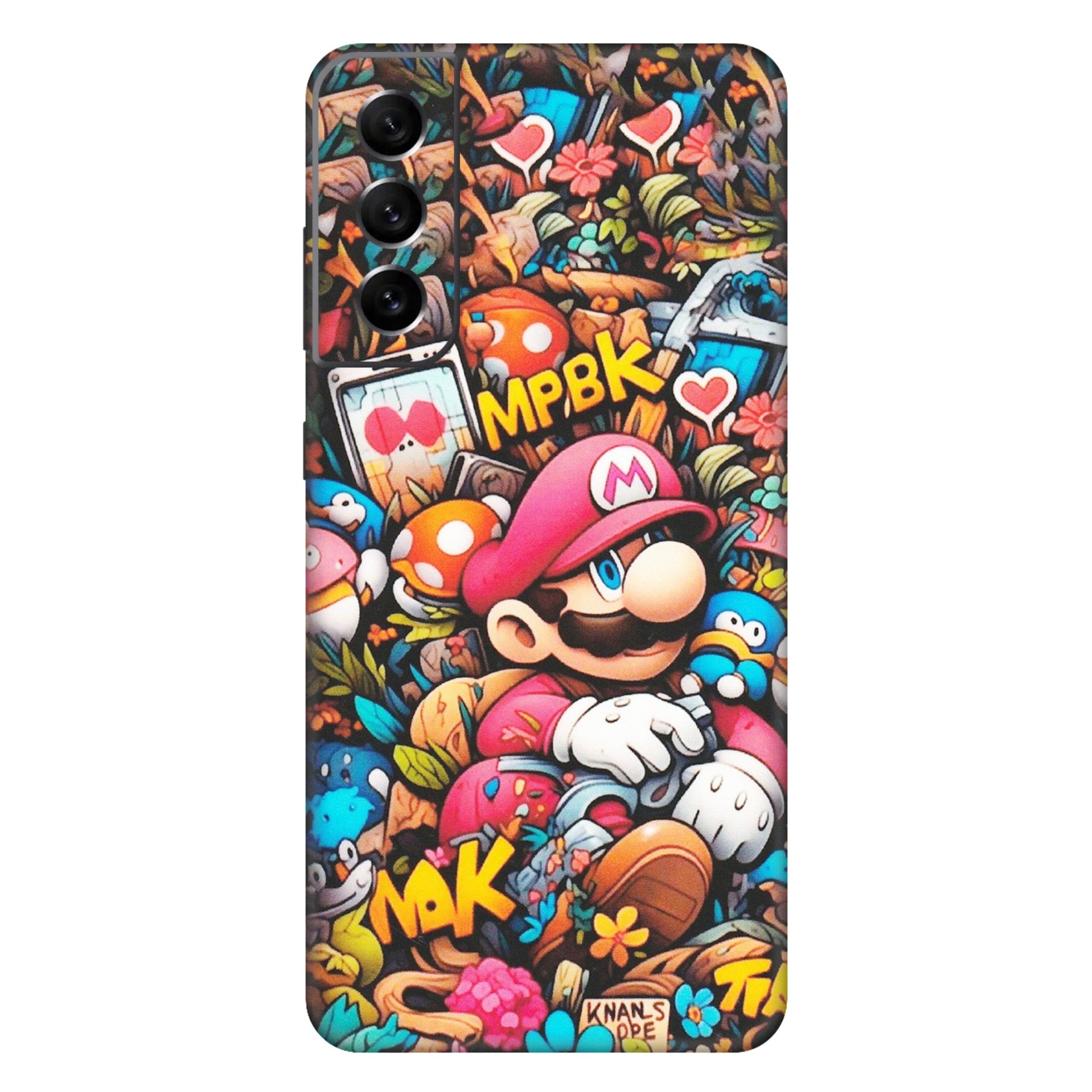 Samsung A/S Series Phone Skins (All Models) - Super Mario Bros Artistic - Matte Finish (M-173) Samsung Galaxy S21 FE 5G
