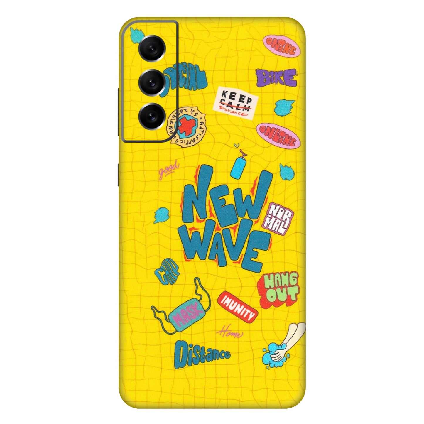 Samsung A/S Series Phone Skins (All Models) - New Wave Life - Matte Finish (M-17) Samsung Galaxy S21 FE 5G