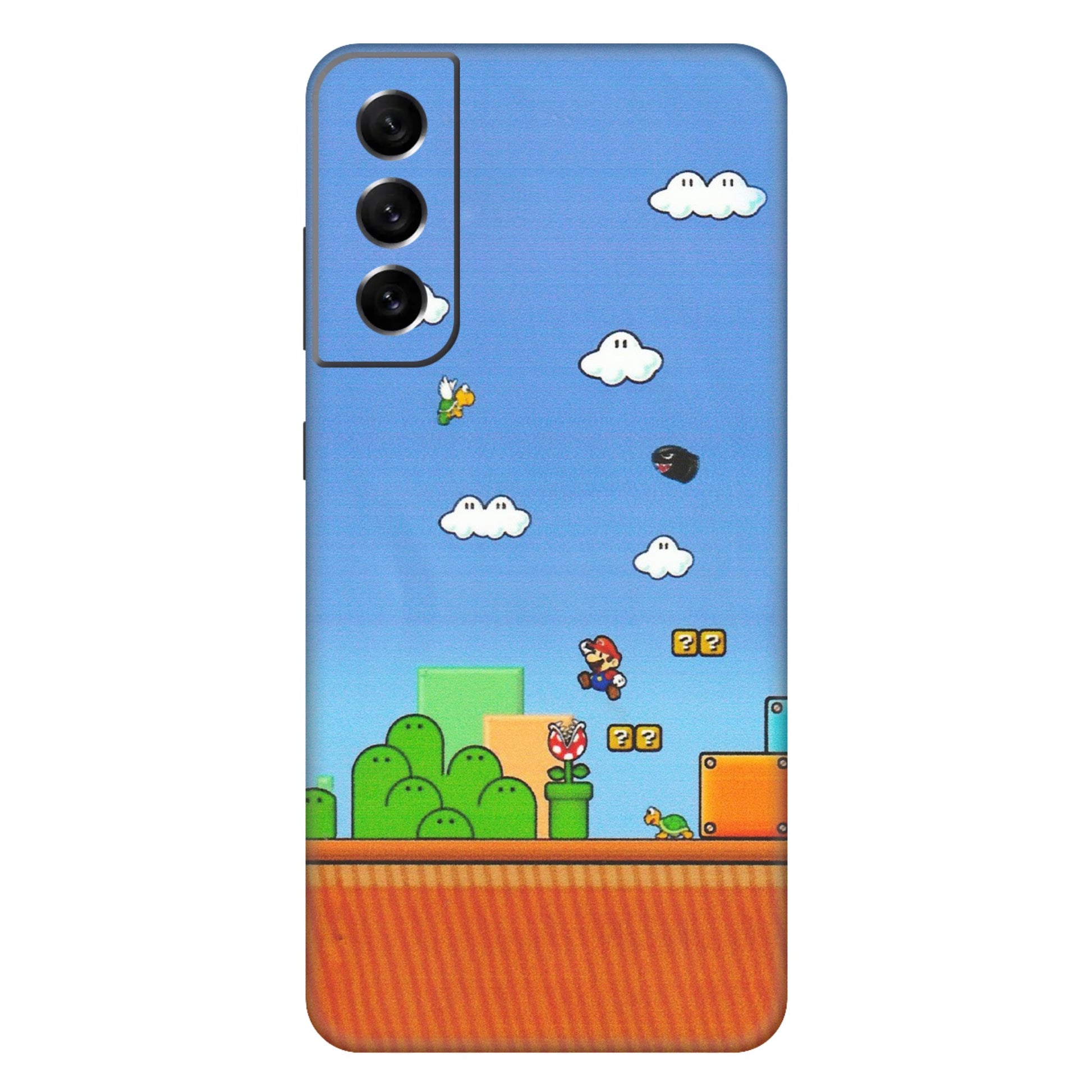 Samsung A/S Series Phone Skins (All Models) - Mario Game Scene - Matte Finish (M-24) Samsung Galaxy S21 FE 5G